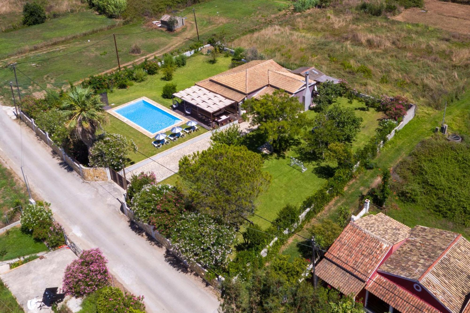 Villa Sand Dune Agios Georgios  Bagian luar foto