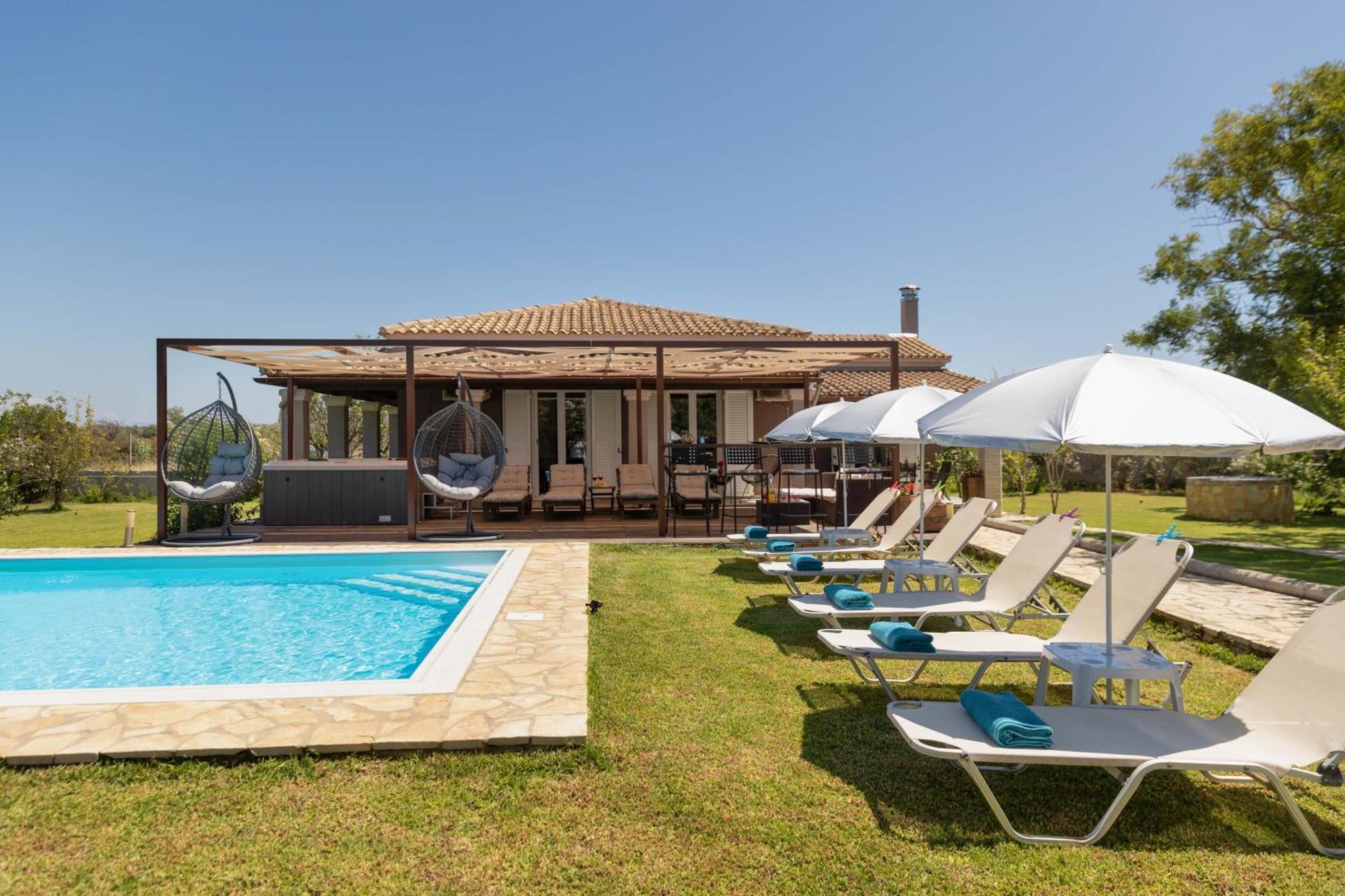 Villa Sand Dune Agios Georgios  Bagian luar foto