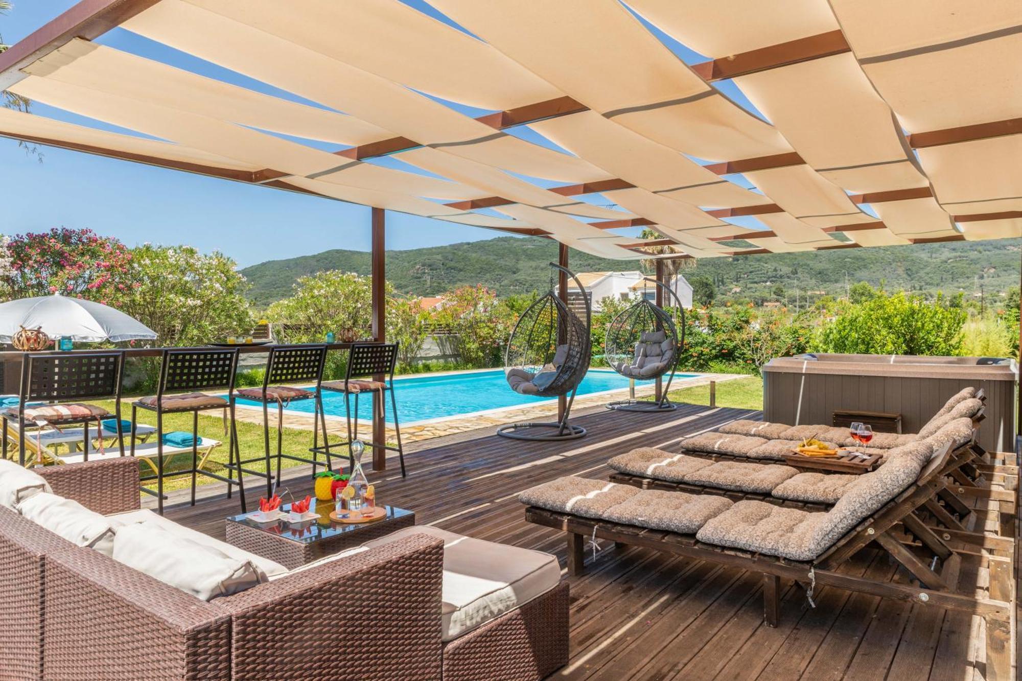 Villa Sand Dune Agios Georgios  Bagian luar foto