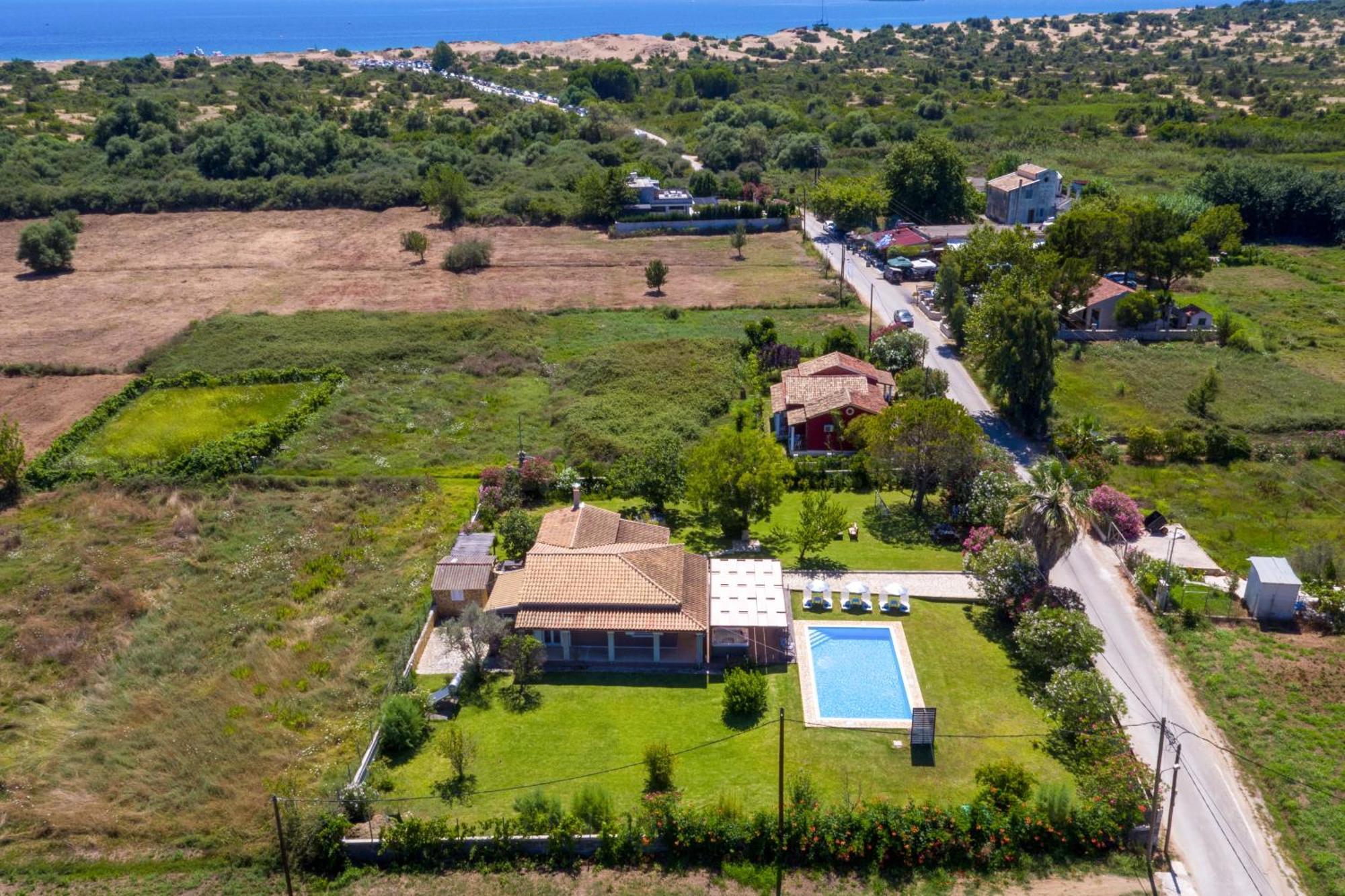 Villa Sand Dune Agios Georgios  Bagian luar foto